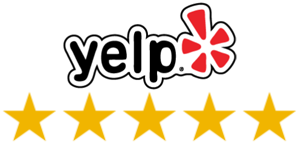 5 Star Rating on Yelp