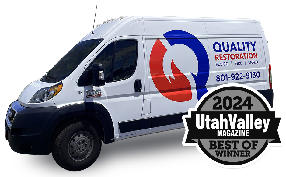 Quality Restoration is the BEST Water Damage Restoration, Mold Removal, Fire & Flood Damage Restoration Company in Salt Lake City, Provo, and the Surrounding Areas